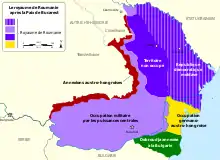 Carte de la Roumanie