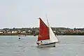 Le sloop « Le Pétoncle » en route vers La Tremblade.