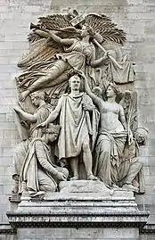 Le Triomphe de 1810 (1833), Paris, arc de triomphe de l'Étoile.