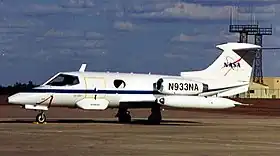 Un Learjet 23 appartenant à la NASA.