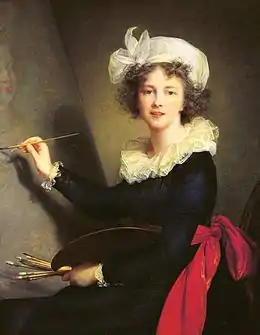 Autoportrait au Chevalet, Elisabeth Vigée Le Brun