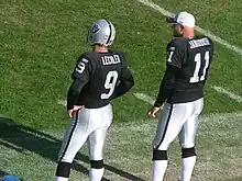 Janikowski et Lechler avec les Raiders