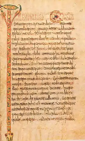 Lectionnaire de Luxeuil, f.144