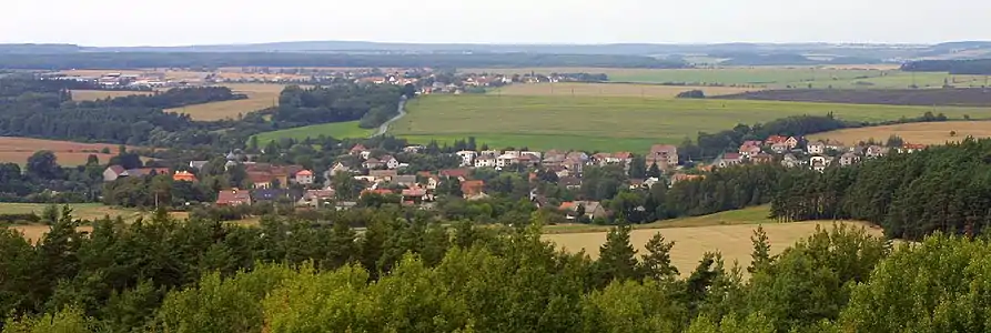 Vue générale de Ledce.