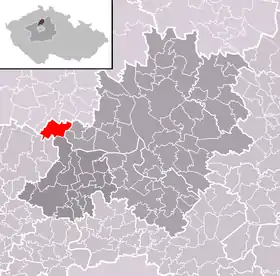 Localisation de Ledčice