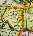 Le comté de Leerdam vers 1665.