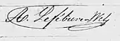 signature de Louis James Alfred Lefébure-Wély