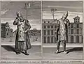 Femme et homme condamnés au bûcher par l'Inquisition espagnole