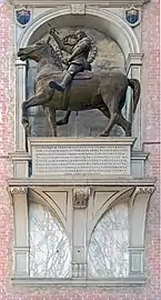 Monument équestre de Leonardo da Prato