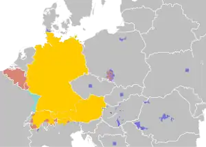 Image illustrative de l’article Répartition géographique de l'allemand