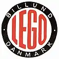 Logo de Lego de 1950 à 1953.