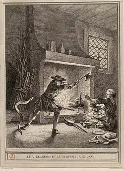 Image illustrative de l’article Le Villageois et le Serpent