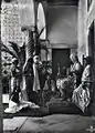 Marché d'esclaves, Tunisie, par Lehnert & Landrock (vue d'artiste, début du XXe siècle).
