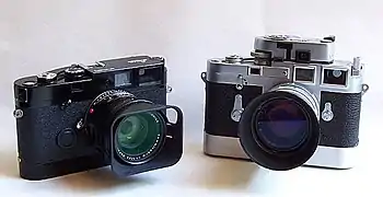 L'évolution du design de la marque, 2003 MP et 1954 M3.