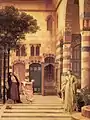 Le quartier juif du vieux Damas, tableau de Frederic Leighton, 1874