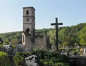 Ruines de l'ancienne église de Saint-Blaise.