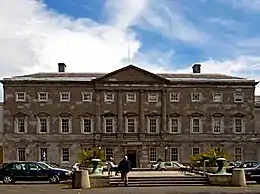 Leinster House, L'ancienne résidence du duc de Leinster à Dublin.