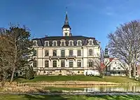 Façade du château de Schönefeld.