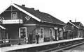 La gare de Leirsund en 1938.