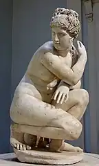 Une autre version de la « Vénus accroupie »,  au British Museum.