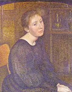 Portrait de Madame Lemmen (1893), Paris, musée d'Orsay.