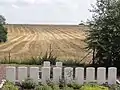 Tombes de guerre de la CWGC.