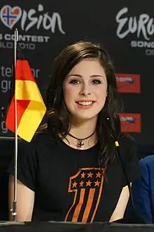 Lena, gagnante du Concours en 2010 pour l'Allemagne.