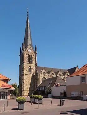 Lengerich, l'église: Sankt Benedict Kirche