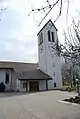 Église réformée de La Lenk, reconstruite en 1950