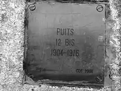 Puits no 12 bis, 1904 - 1976.