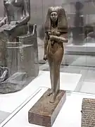 Touy, prêtresse de Min, dieu de la Fertilité, Thèbes, vers -1400/-1350.