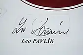 signature de Leo Pavlík