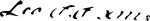 Signature de Léon XIII