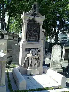 Tombe de Léon Cogniet, Paris, cimetière du Père-Lachaise.