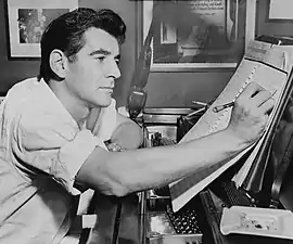 Un droitier, Leonard Bernstein