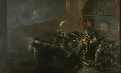 La mort de Daoíz au Monteleón (1835)