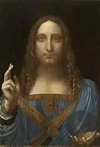 Léonard de Vinci, Salvator Mundi, v. 1500, collection particulière.
