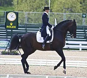 Leonberg et M. Gunderson à la Kentucky Cup de 2010