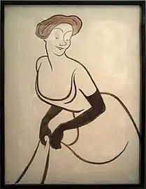 Yvette Guilbert (1899), Paris, musée d'Orsay.