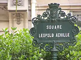 Image illustrative de l’article Square Léopold-Achille