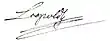 Signature de Léopold Ier