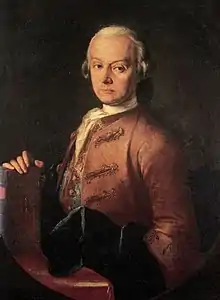 Leopold Mozart (vers 1766).