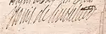 Signature de Jean-Louis de Nogaret de La Valette