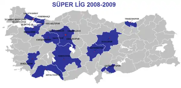 Équipes 2009