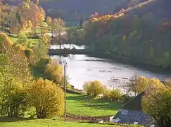 Les étangs du Thivoley en automne