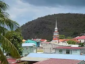 Vue du morne Champagne depuis Les Anses-d'Arlet.