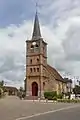 Vue d'ensemble de l'église.