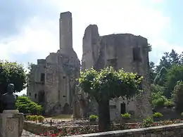 Ruines du château (Les Cars).