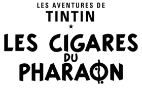 Haut de couverture de l'album Les Cigares du pharaon.
