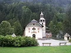 L'église de Notre-Dame-de-la-Gorge.